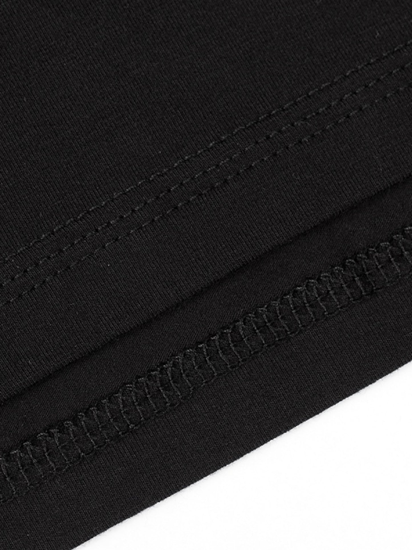 Long sleeve functional bamboo T-shirt black - Flamed Wheel